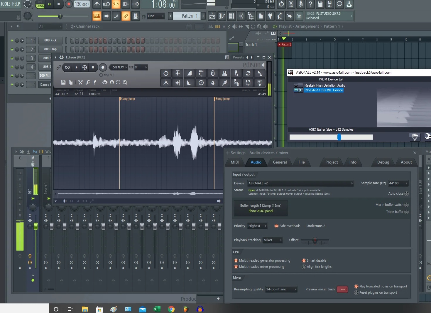 Записываем голос в FL Studio