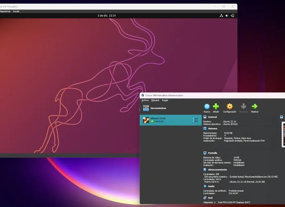 Установка Ubuntu на VirtualBox