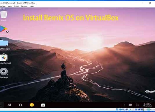 Установка Remix OS на VirtualBox