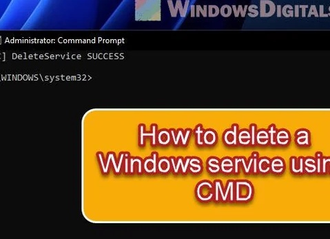 Удаляем службу в Windows 10