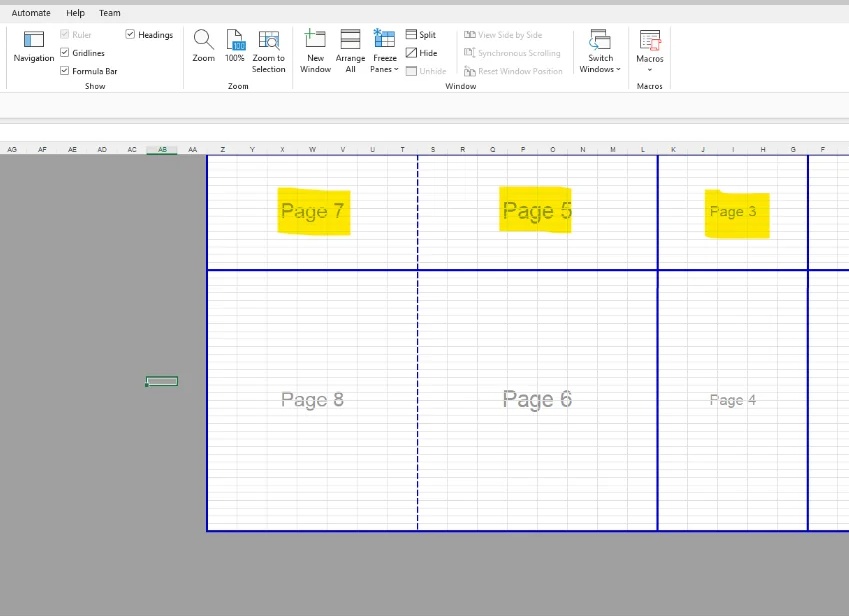 Убираем нумерацию страниц в Microsoft Excel