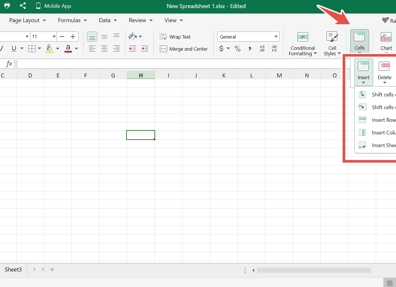 Удаление ячеек в Microsoft Excel Удаление ячеек в Microsoft Excel