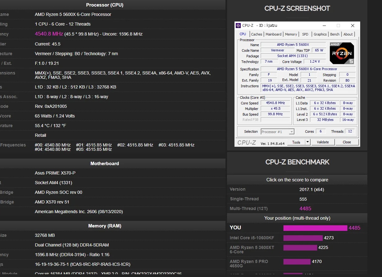 Как пользоваться CPU-Z