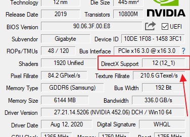 Определяем, поддерживает ли видеокарта DirectX 11