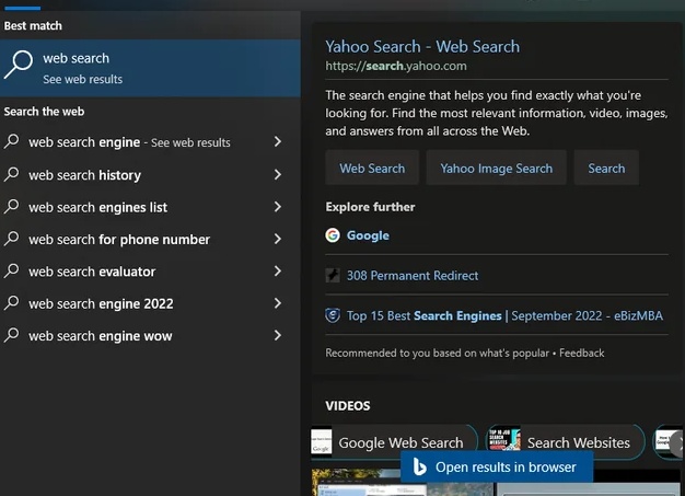 Способы отключения поиска в Windows 10