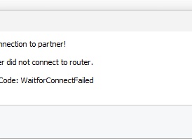Устранение ошибки «WaitforConnectFailed» в TeamViewer