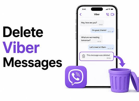 Удаляем сообщение в Viber для Android, iOS и Windows
